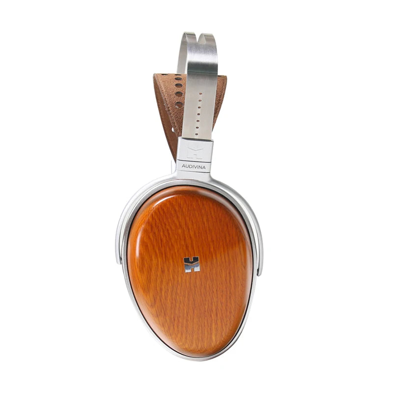 Closed Back Planar Studio Headphones - Brown Over-Ear Audio Monitor Tidesmit