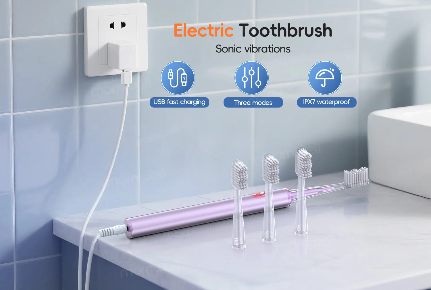 Upgraded Pro Detal Care Kit: 3-Mode Water Flosser & Electric Toothbrush | Premium Oral Clean Set with Larger Tank for Gum Health
