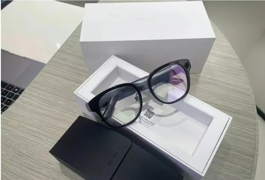 AR Glasses with Real-time Translation Voice Prompt - Gray Tidesmit