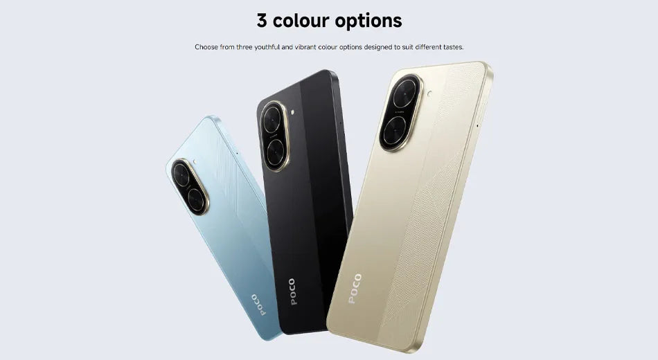 Xiaomi POCO C71 Global Version Smartphone  6.88" HD+ Display 5200mAh Battery Dual Camera LCD