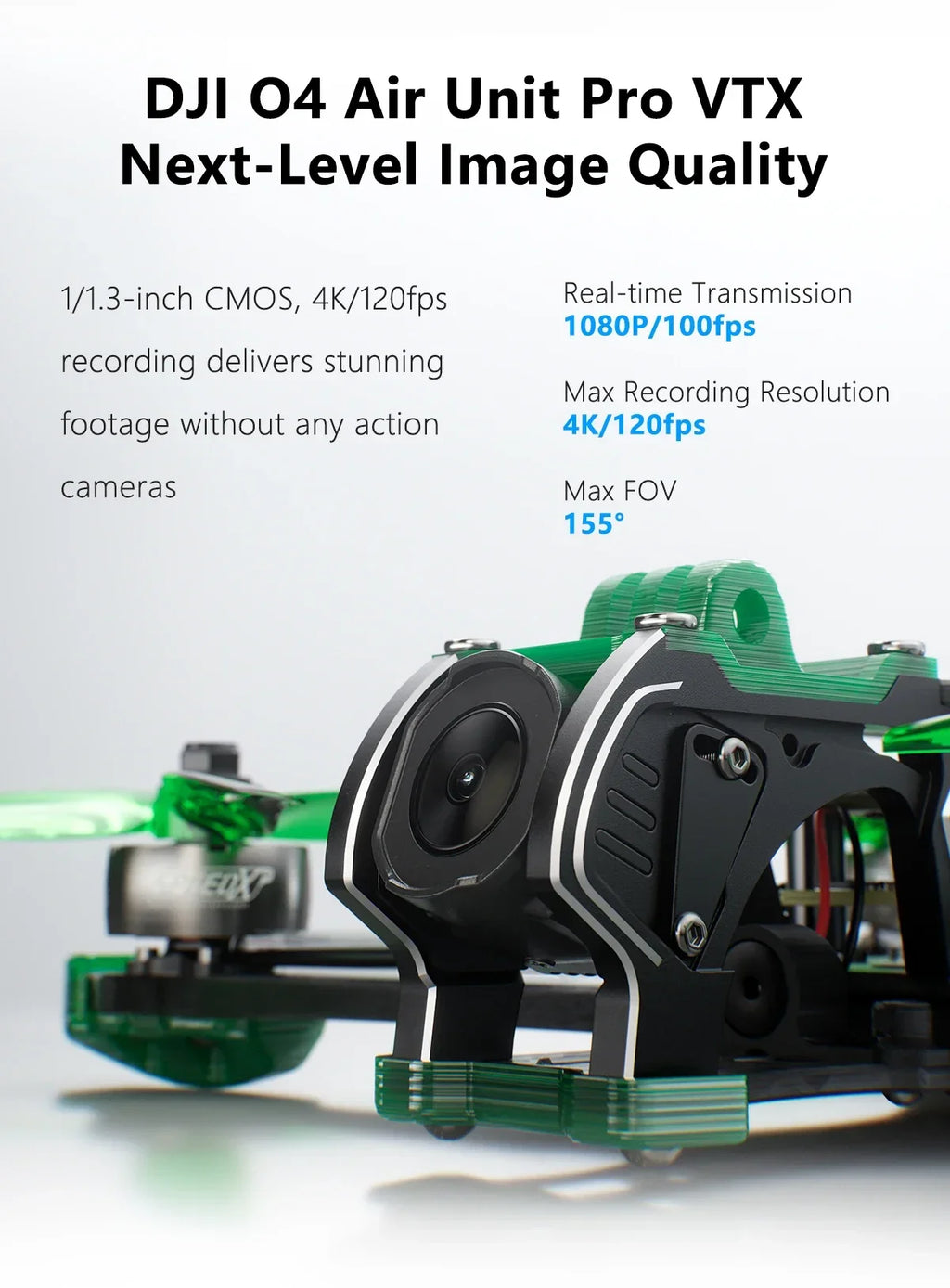 GEPRC MARK5 O4 Pro 5-Inch 6S FPV Freestyle Drone - High Precision Flight Tidesmit