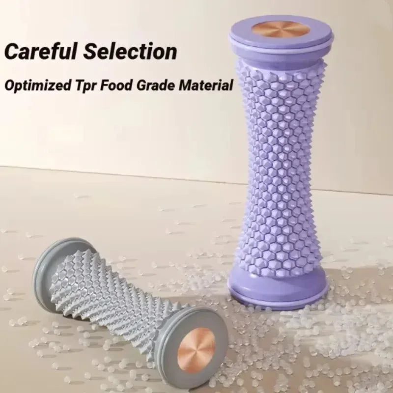 Foot Massage Roller for Plantar Fasciitis Relief Grey | Tidesmit Body Shaping Massage Equipment Tidesmit