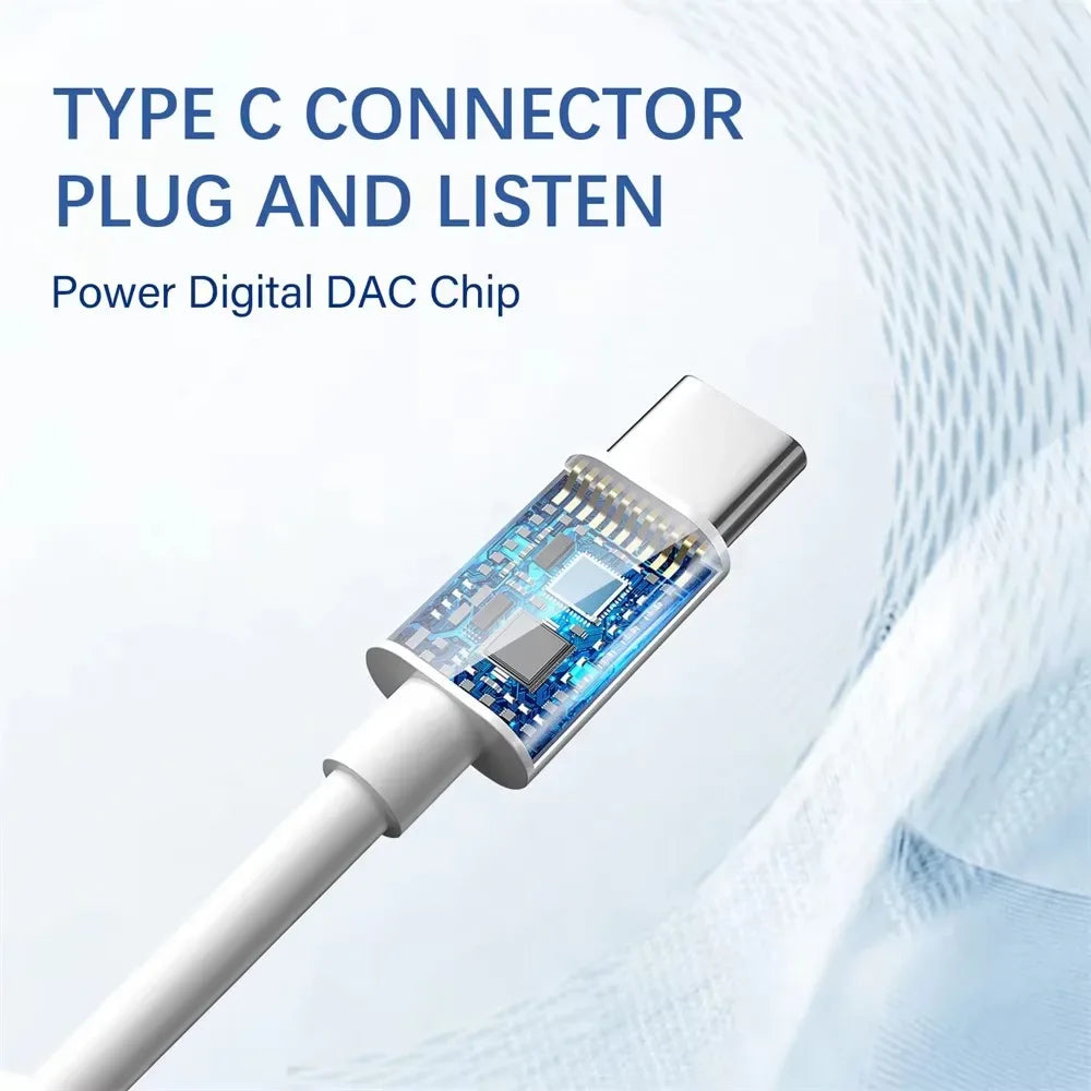 Tidesmit Wired Earphones USB-C & 3.5mm In-Ear Headset with Mic Tidesmit