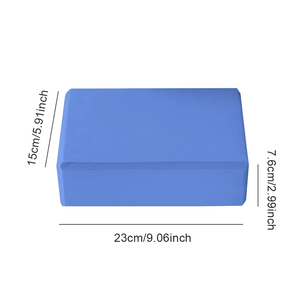120g High Density Yoga Foam Blocks & Pilates Training Exercise Fitness Sliding Mat Pillow Cushion For Yoga Pilates & Meditation