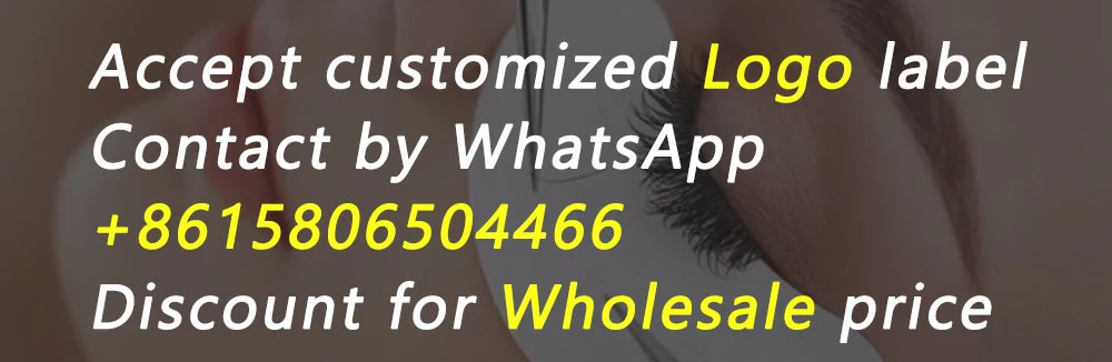 White gel under-eye patch for eyelash extensions, positioned on a human eyelid during application.