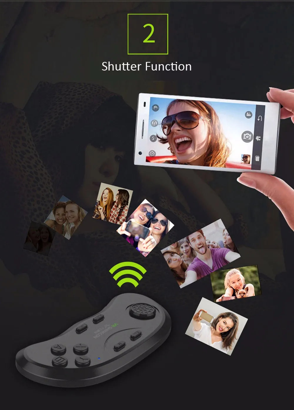 VR Headset for Smartphone 3D Glasses G06E with Spatial Audio Tidesmit