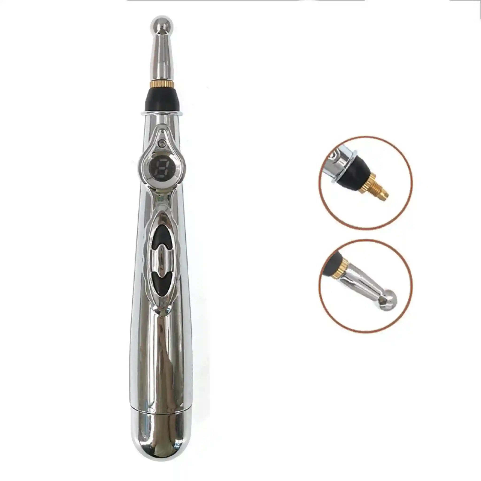 Electronic Acupuncture Pen for Pain Relief - Tidesmit Wellness Tool Relaxation Treatment 2 heads-OPP Tidesmit