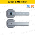 Smart Fingerprint Door Lock with Tuya Bluetooth App Access - Tidesmit 3790-M6-Silver Tidesmit