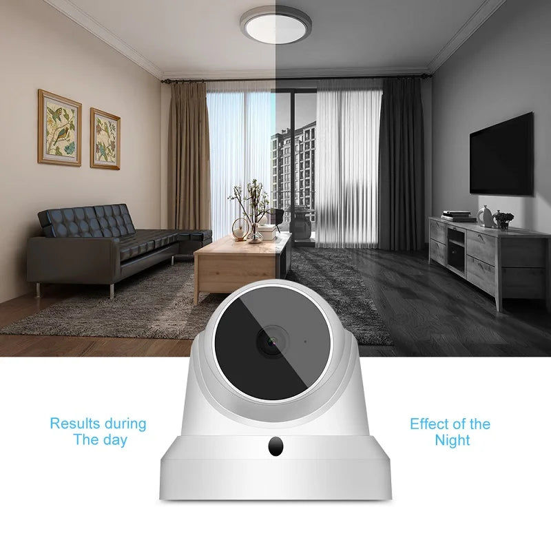 3MP WiFi IP Camera V380 Pro App Smart Home Security Night Vision Indoor Ceiling Mount Wireless CCTV Dome Camera