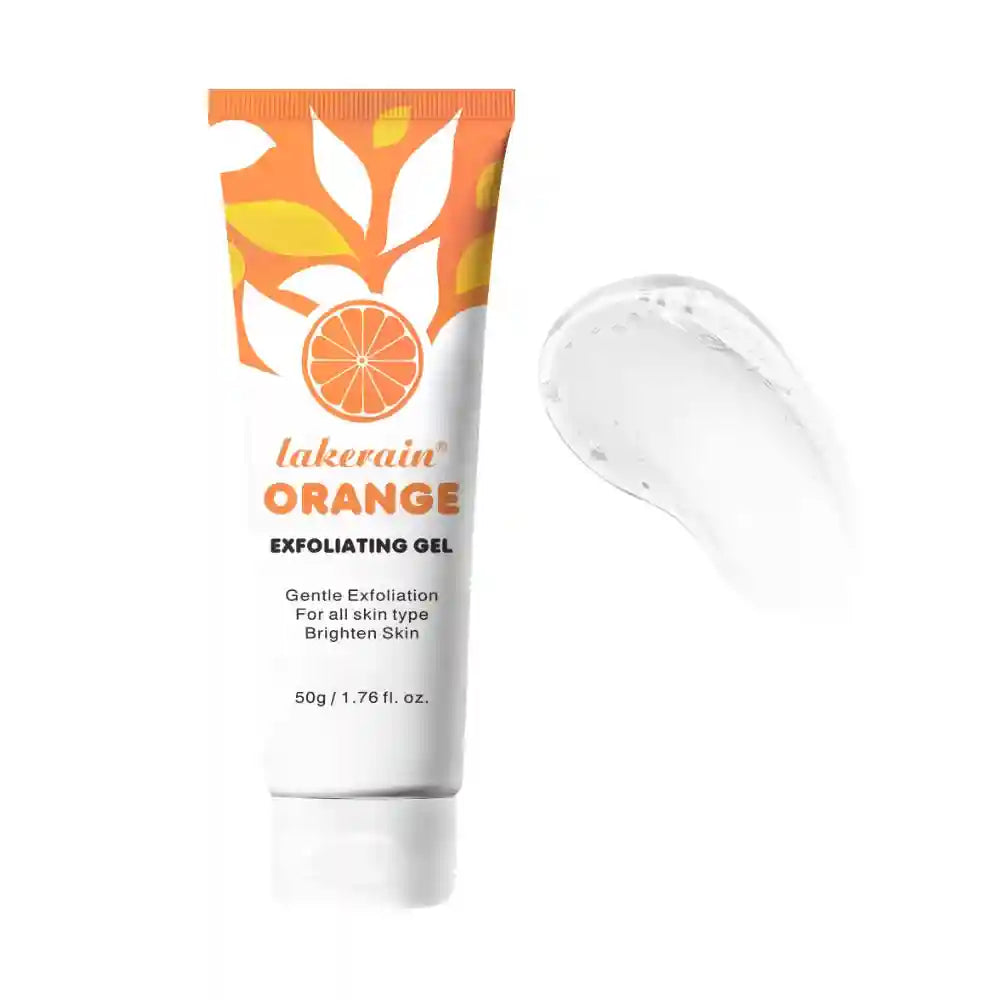 Orange Exfoliating Gel for Radiant Skin - Natural Brightening Treatment Scrubs Treatments 1pcs Tidesmit