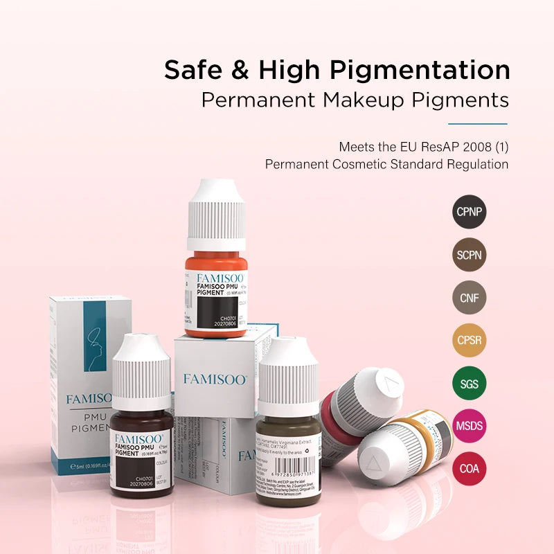 Lip Tattoo Ink – Long Lasting Microblading Pigment 5ml | Tidesmit Permanent Makeup Machines Tidesmit
