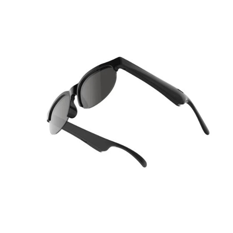 Smart Bluetooth Audio Glasses - Open Ear Spatial Sound for Mixed Reality black Tidesmit