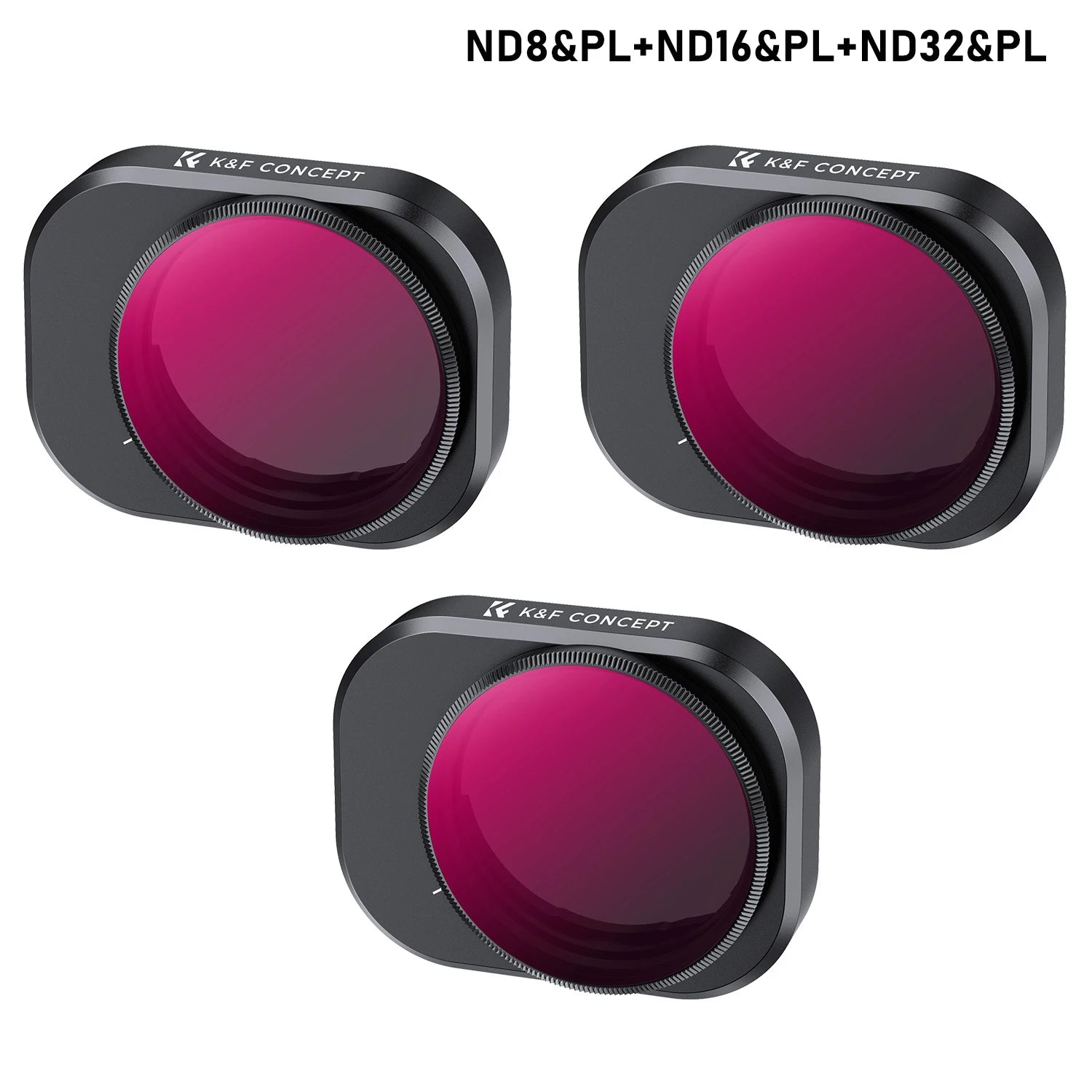 DJI Mini 4 Pro Filter Set - Professional Multi-Coated Optics NDPL8 16 32 Tidesmit