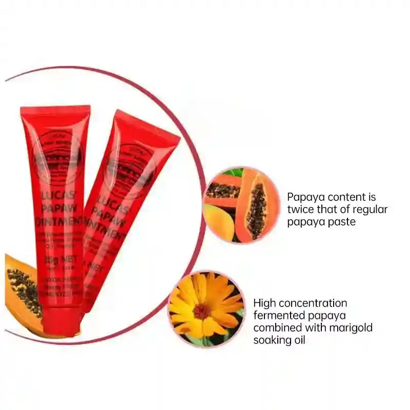 Lucas Papaw Lip Balm Treatment 25g - Moisturizing Lip Care Set Lip Care Tidesmit
