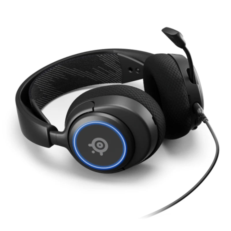 Arctis Nova 3 RGB Wired Gaming Headset | Spatial Audio White & Black Tidesmit
