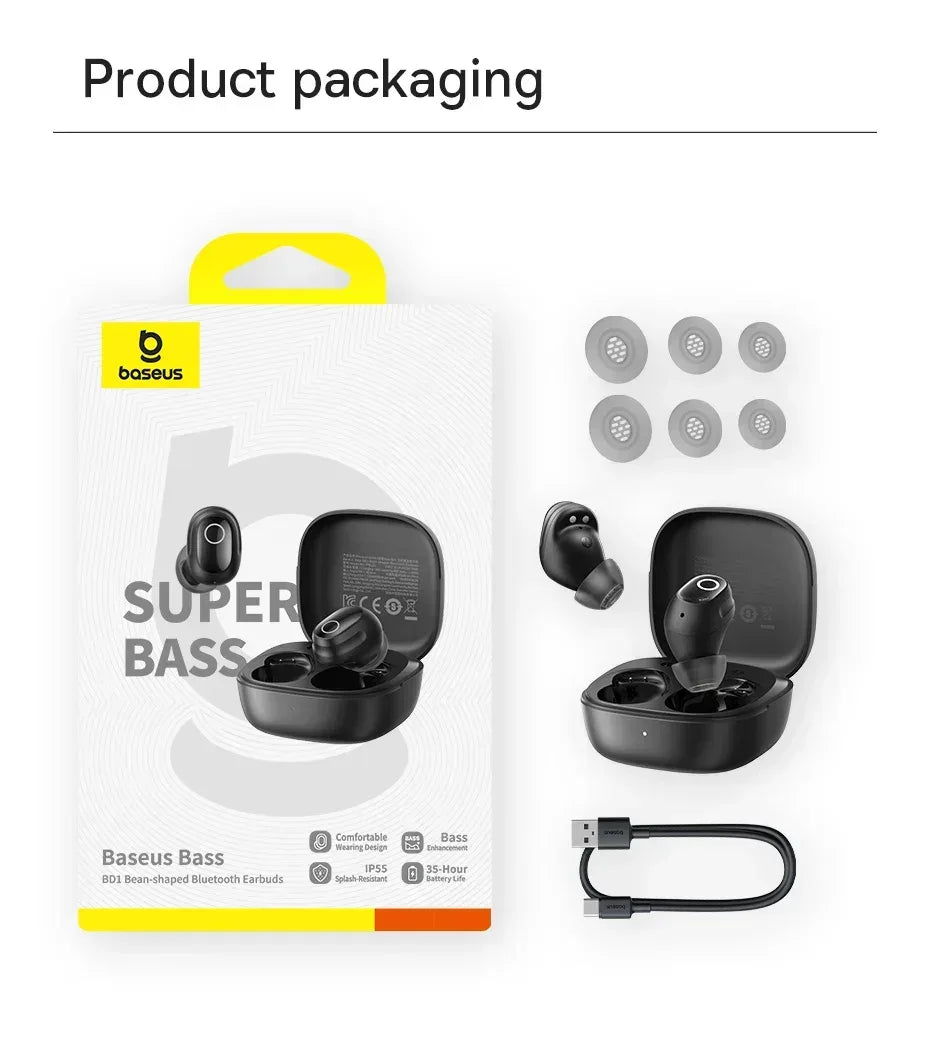 Wireless Earbuds Bluetooth 5.4 with 38H Playtime by Tidesmit Tidesmit
