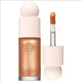 Tidesmit liquid highlighter bronzer contouring cream texture close-up for radiant shimmer face makeup