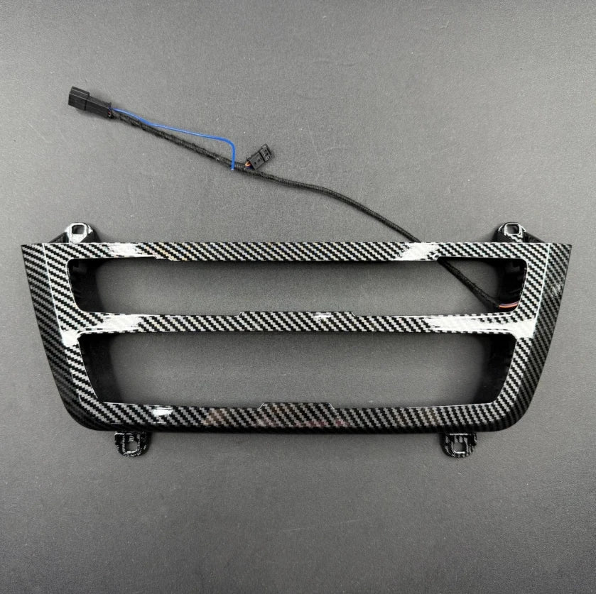 BMW 3 Series Center Console LED Ambient Light Trim Upgrade Cabon Pattern 12W Tidesmit