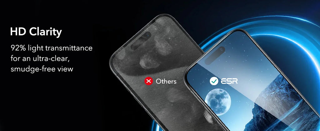 iPhone 16 Anti-Peek Screen Protector Tempered Glass 3 Pack Tidesmit