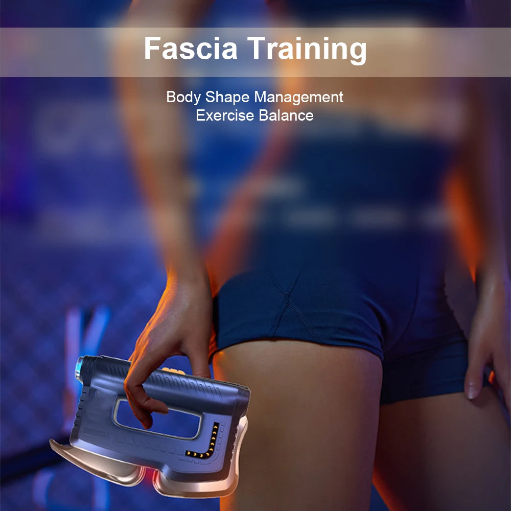 Fascia Massage Gun with Electric Heating - Professional Muscle Recovery Fascia Gun Tidesmit