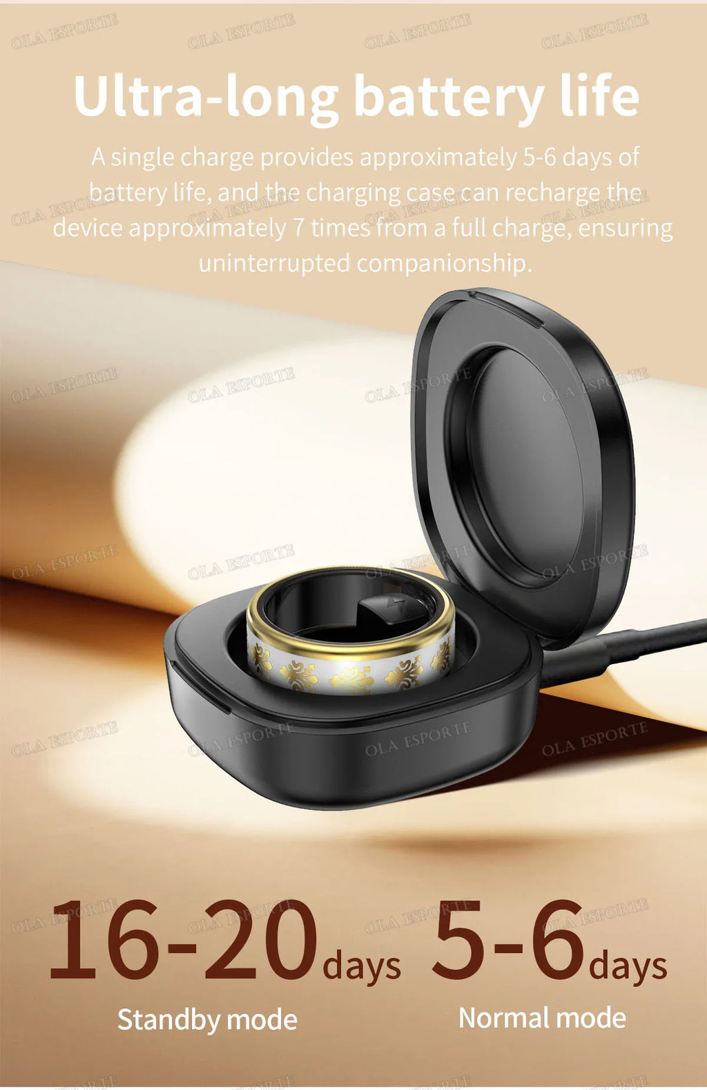 Bluetooth Smart Ring Men Women Heart Rate Blood Oxygen Health Monitor Gesture Control Waterproof Sports Various styles Smartring