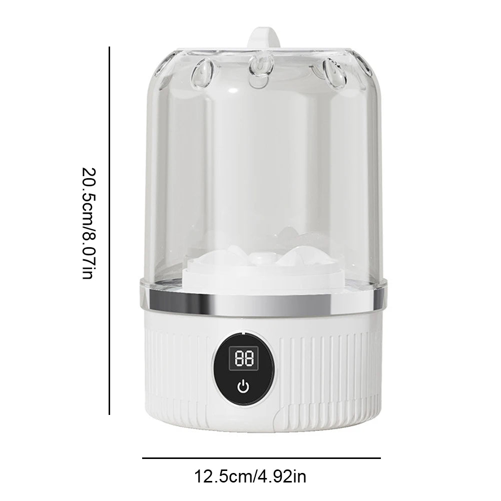 Tidesmit wireless portable mini washing machine for underwear and socks showing compact rechargeable cup design