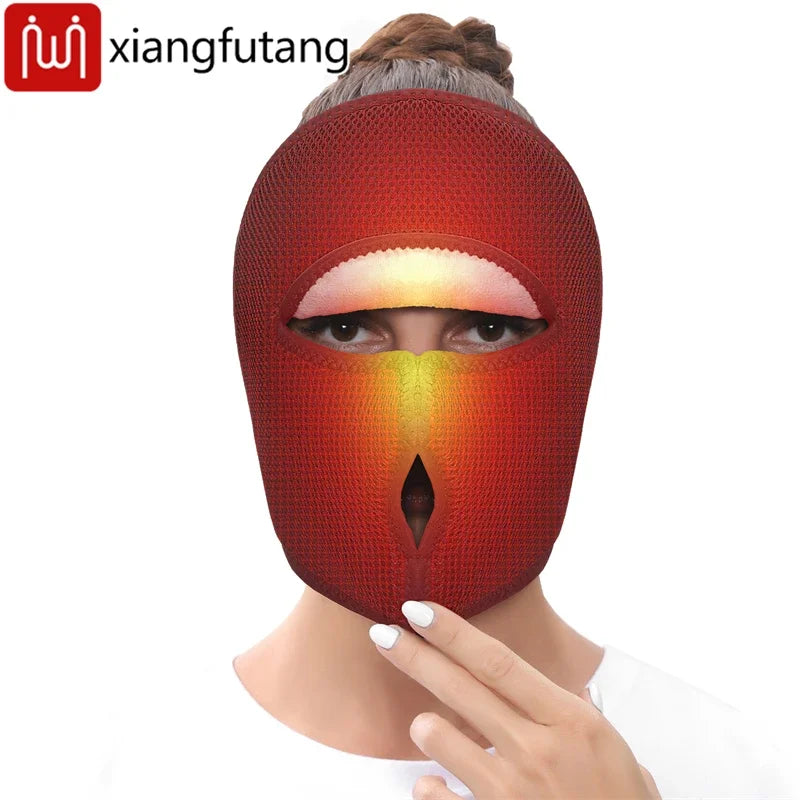 Heated Face Mask for Facial Relief & Circulation - Tidesmit Wellness Massage Cushion Tidesmit