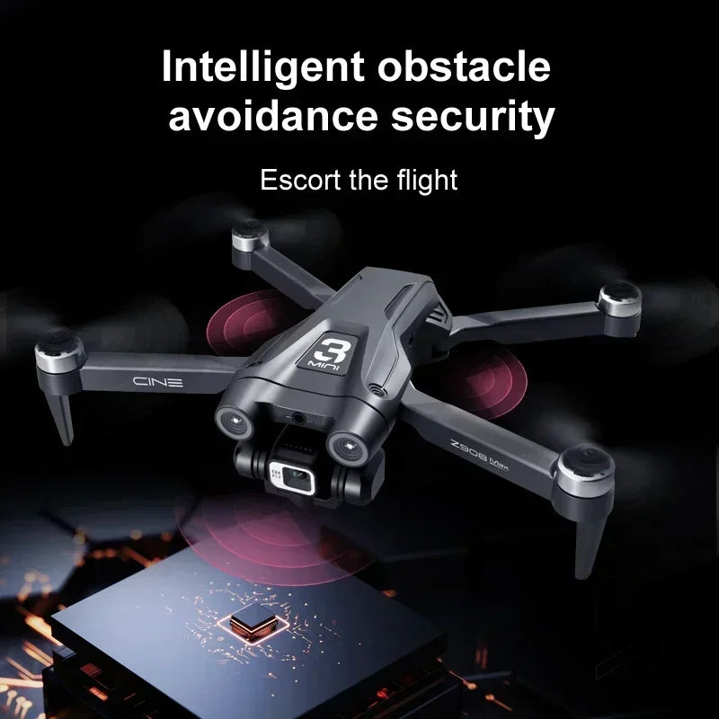 8K Camera Drone Foldable Quadcopter with Obstacle Avoidance | Tidesmit Tidesmit