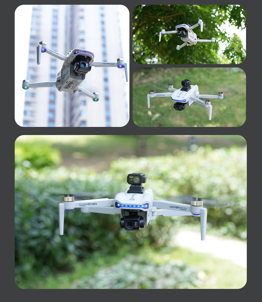4K Camera Drone with 3-Axis Gimbal and Obstacle Avoidance - X40 PRO Tidesmit