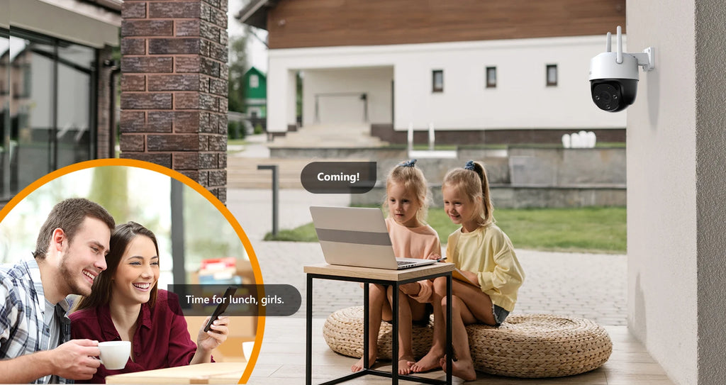 IMOU Cruiser SE+ 3MP Outdoor PTZ Wi-Fi Camera IP66 Weatherproof Camera Two Way Audio Colorful Night Vision AI Human Detection