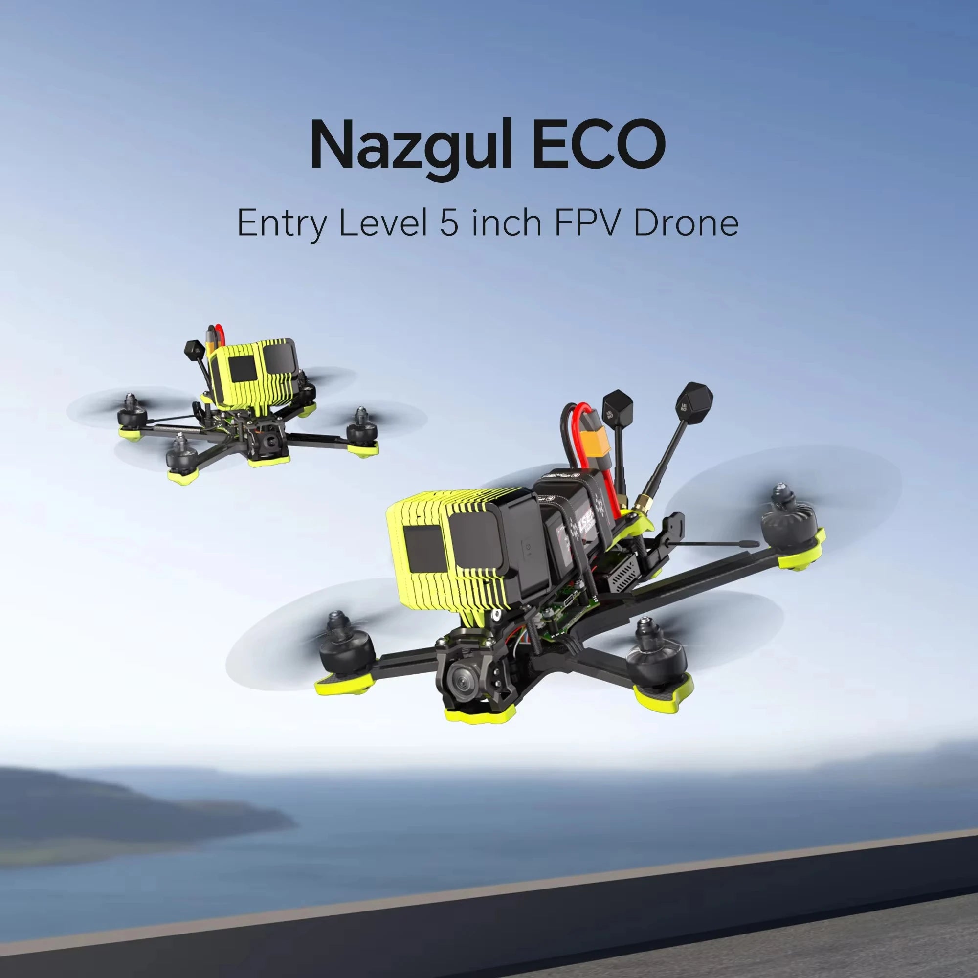 iFlight Nazgul DC5 ECO 5-inch FPV Drone 6S 4K System Tidesmit