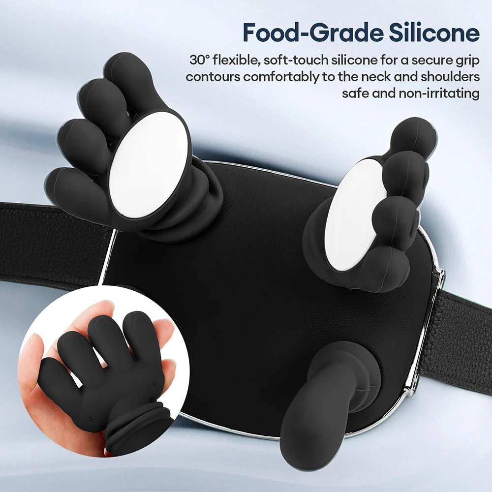 4D Bionic Neck Massager - Deep Tissue Muscle Relief with Heat Therapy Massage Chairs Tidesmit