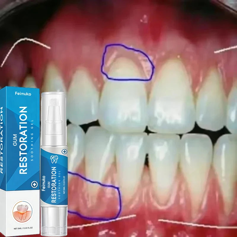 Gum Repair Gel for Sensitivity Relief and Deep Cleaning by Tidesmit Lip Care Tidesmit