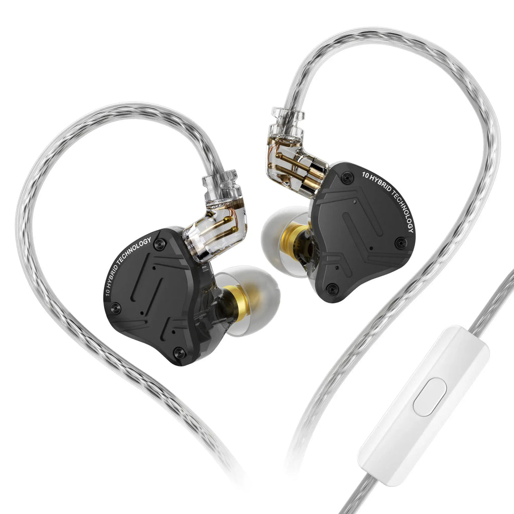 KZ ZS10 Pro X In-Ear Monitors 5-Driver HiFi Earphones by Tidesmit ZS10 Pro X MIC China Mainland Tidesmit