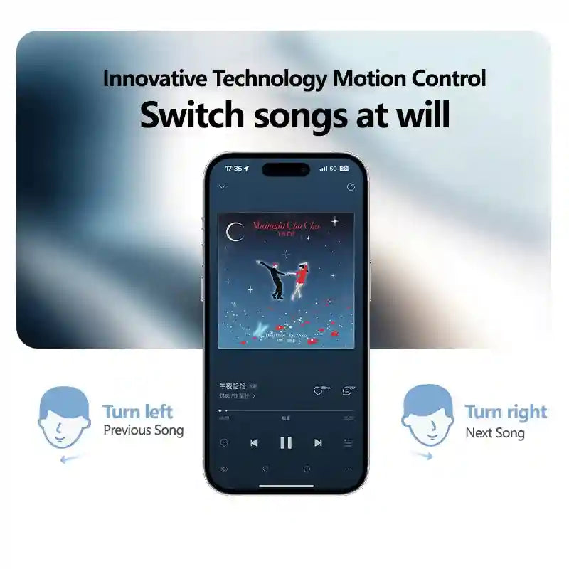 Wireless Headphones with Hybrid Active Noise Cancellation & 180H Battery Tidesmit
