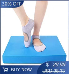 Soft Balance Pad TPE Yoga Mat Foam Exercise Pad Thick Balance Cushion Fitness Yoga Pilates Balance Board for Physical Therapy