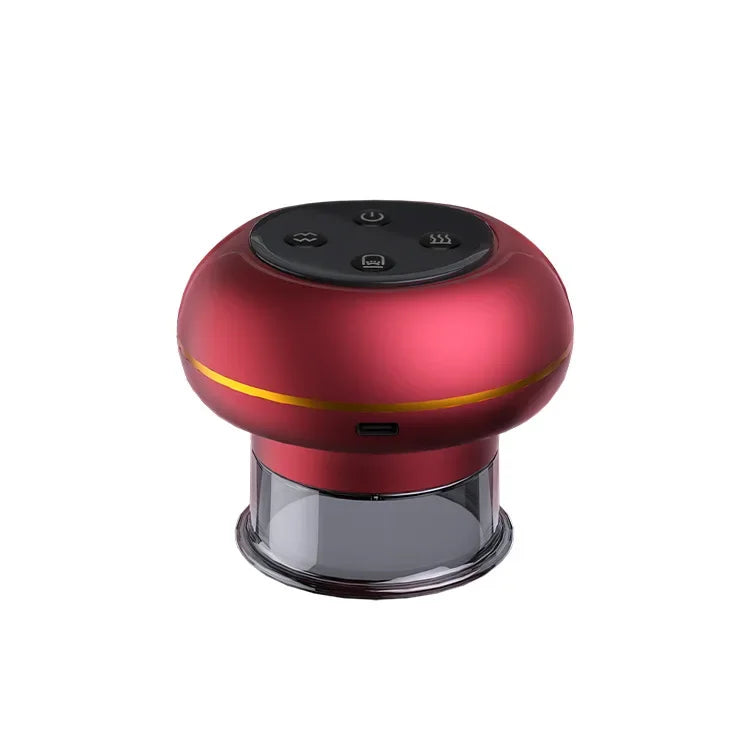 Electric Vacuum Cupping Massager for Back Pain Relief - 12 Gear Model Back Massage Instrument China Mainland Tidesmit