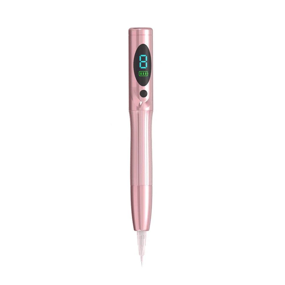 Wireless PMU Machine for Eyebrows - Pink Professional Microblading Pen Permanent Makeup Machines Pink Tidesmit