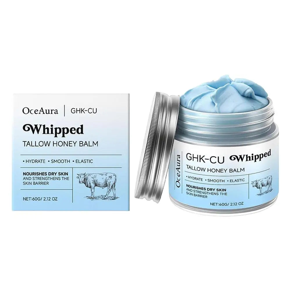 Copper Peptides GHK-Cu Beef Tallow Cream Blue Balm Manuka Honey Deep Moisturizing Nourishing Repair Barrier for All Skin Types
