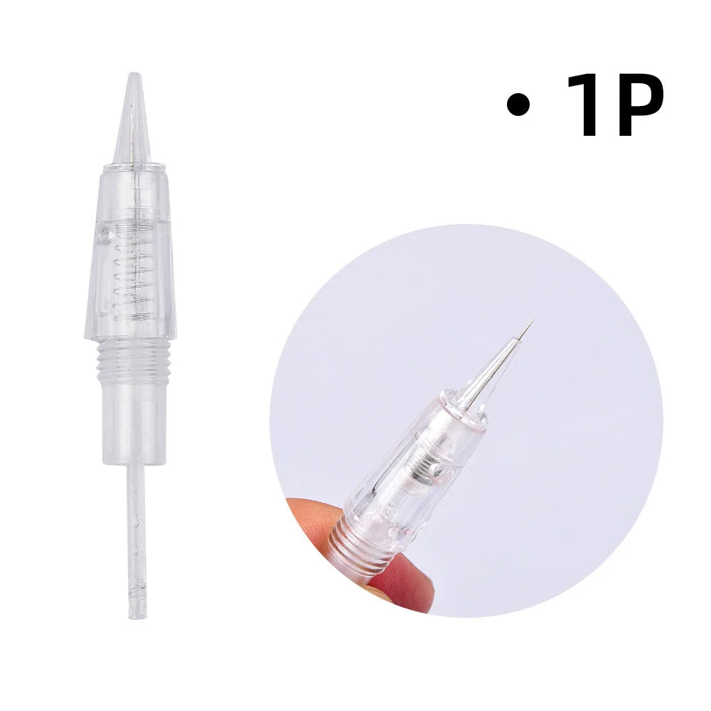 PMU Machine for Eyebrows | Professional Digital Microblading Pen Permanent Makeup Machines 1P-30pcs Neeldes Tidesmit