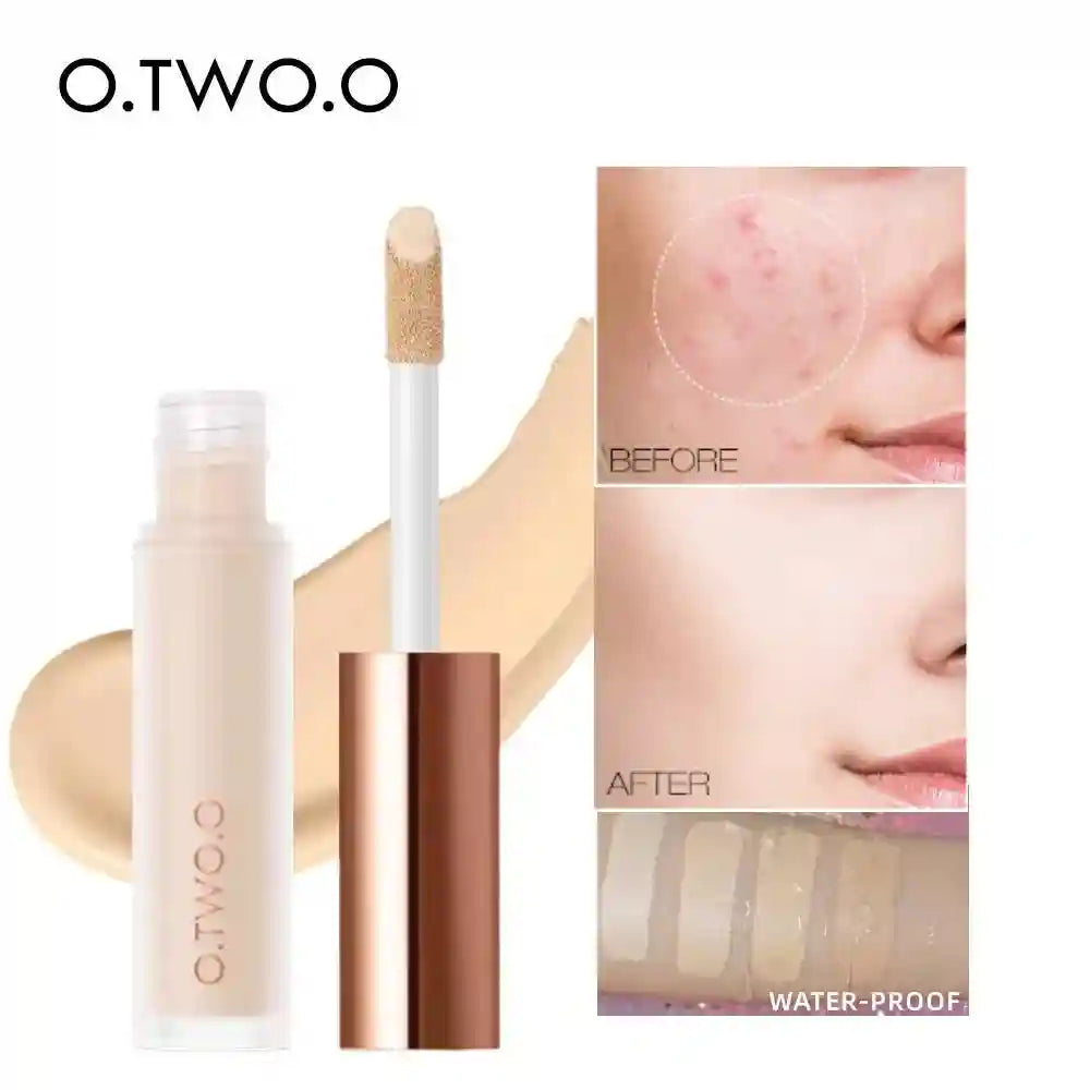 Tidesmit O.TWO.O full coverage liquid concealer for face makeup long lasting waterproof dark circle coverage