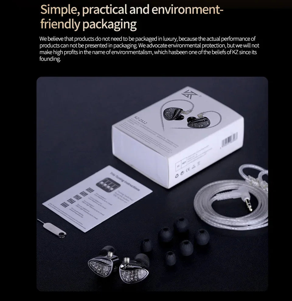 Hybrid IEM Noise Cancelling In-Ear Monitors - Tidesmit Tidesmit