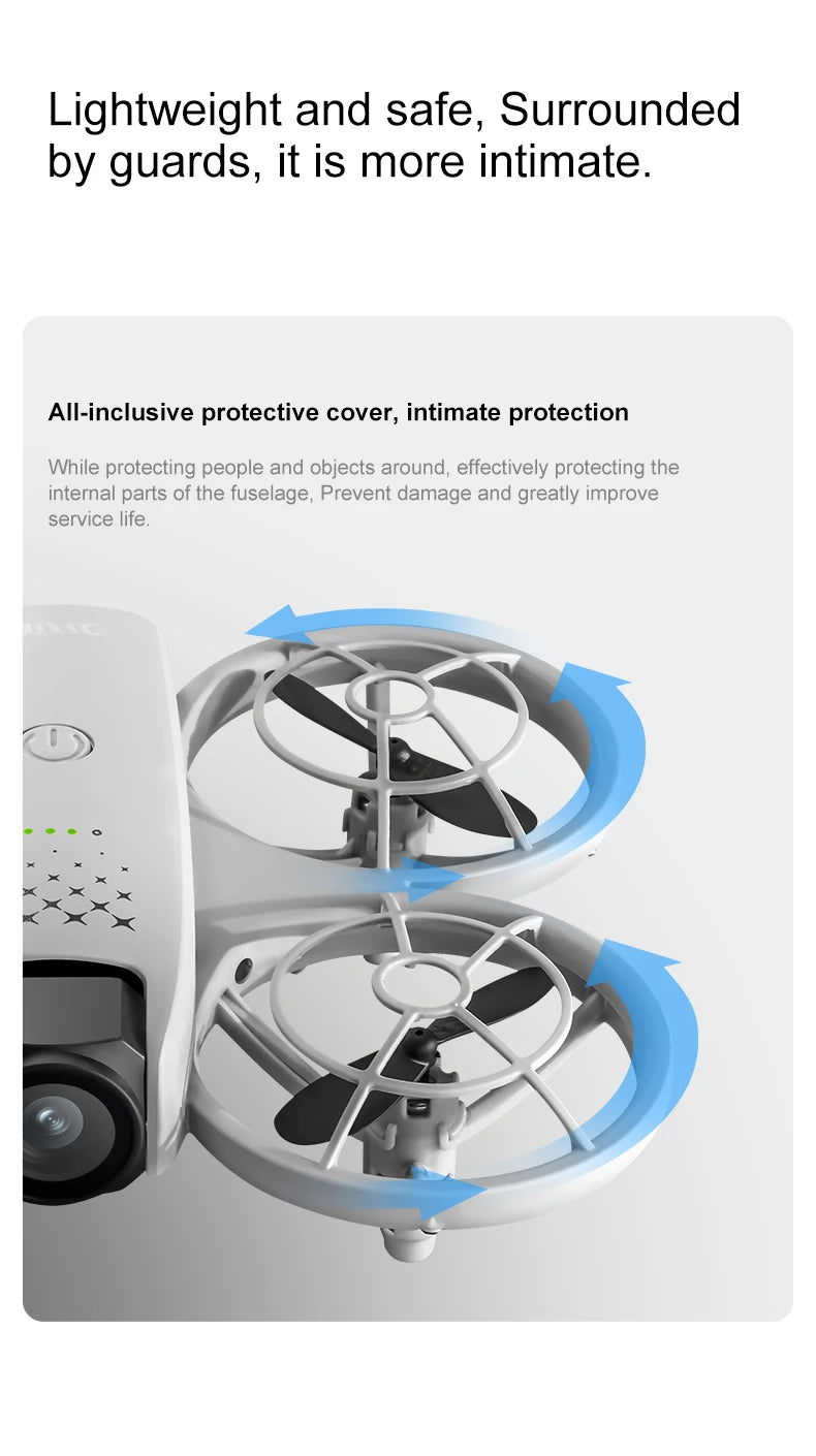 GPS Drone with 8K Camera - Foldable Aerial Quadcopter by Tidesmit Tidesmit