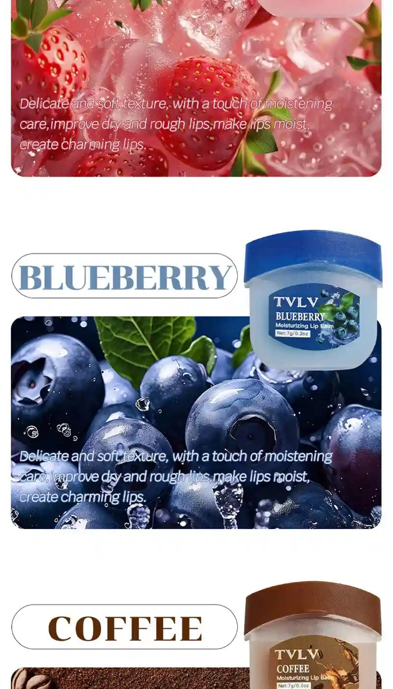 Fruit Lip Balm Set - Moisturizing Lip Care Treatment (8Pcs) Lip Care Tidesmit