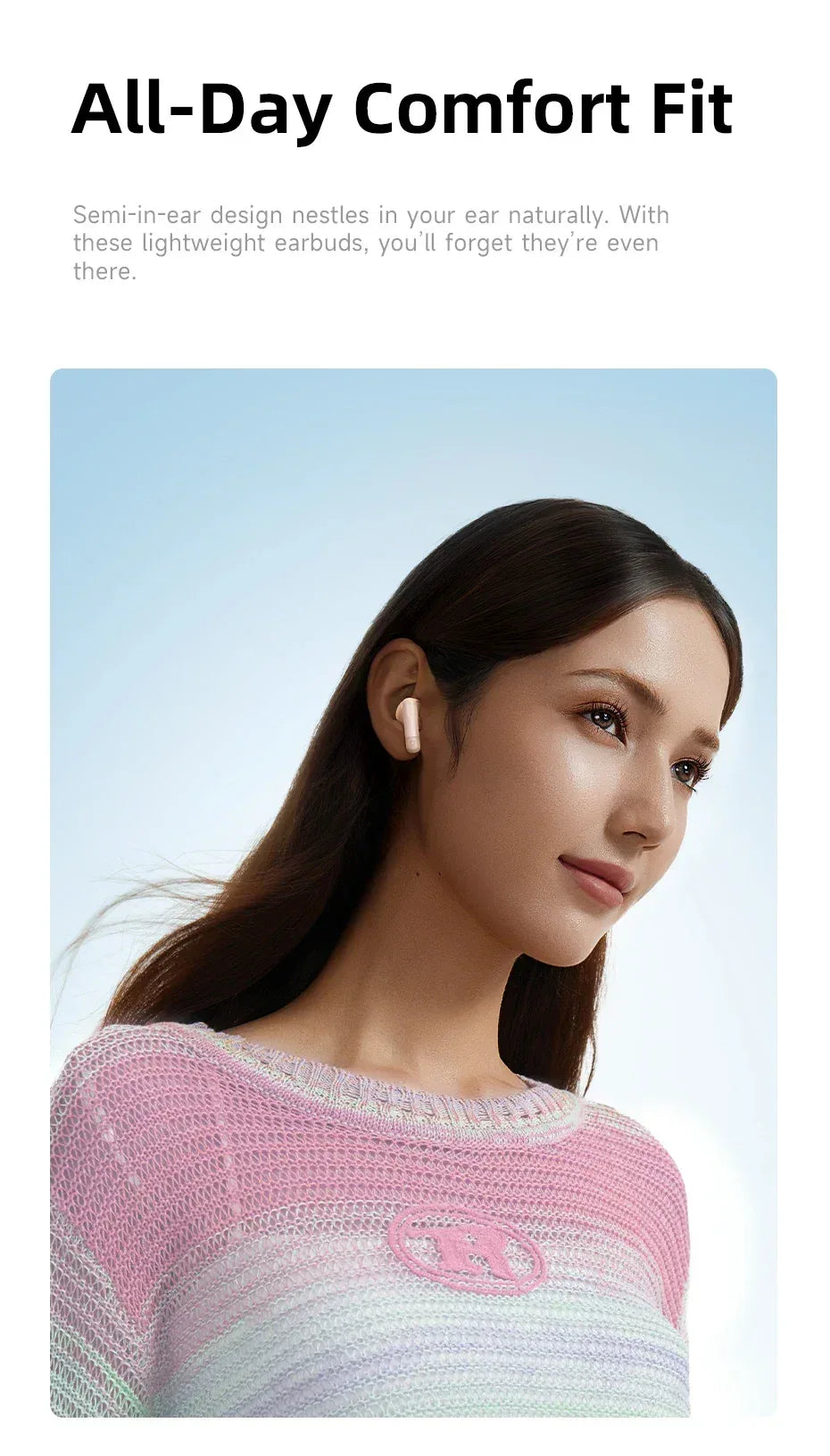 Wireless Earbuds Bluetooth 5.3 with AI ENC & 40H Battery | Tidesmit Tidesmit