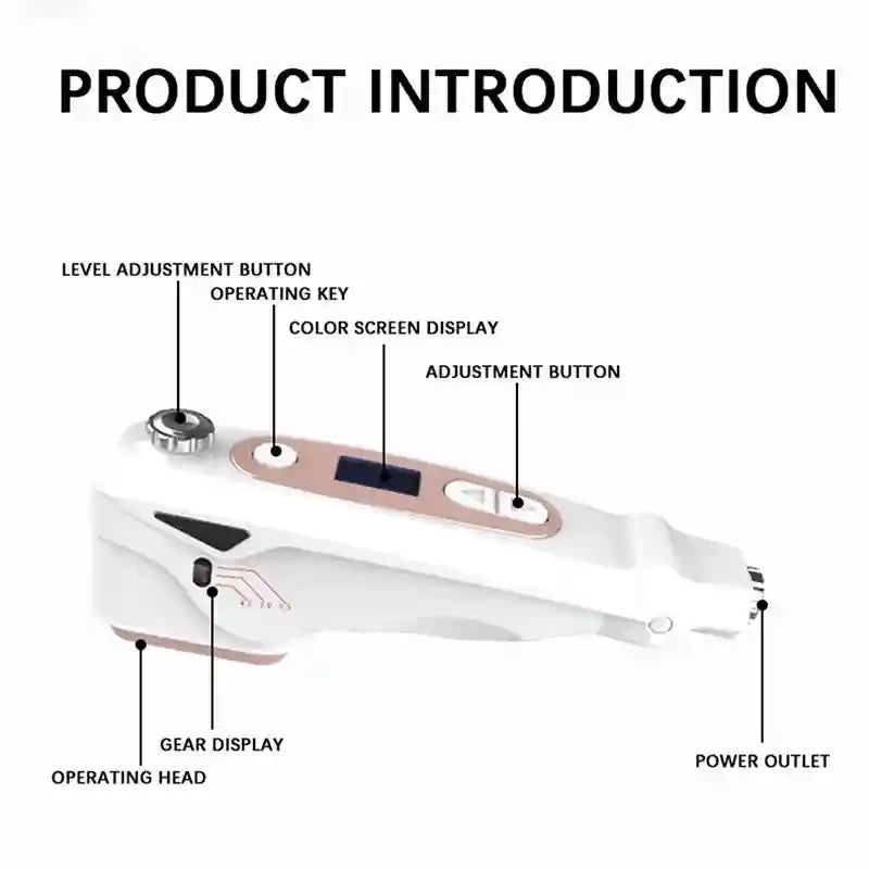 Mini Hifu Facial Machine for Skin Tightening and Wrinkle Reduction Eye Massage Instrument Tidesmit