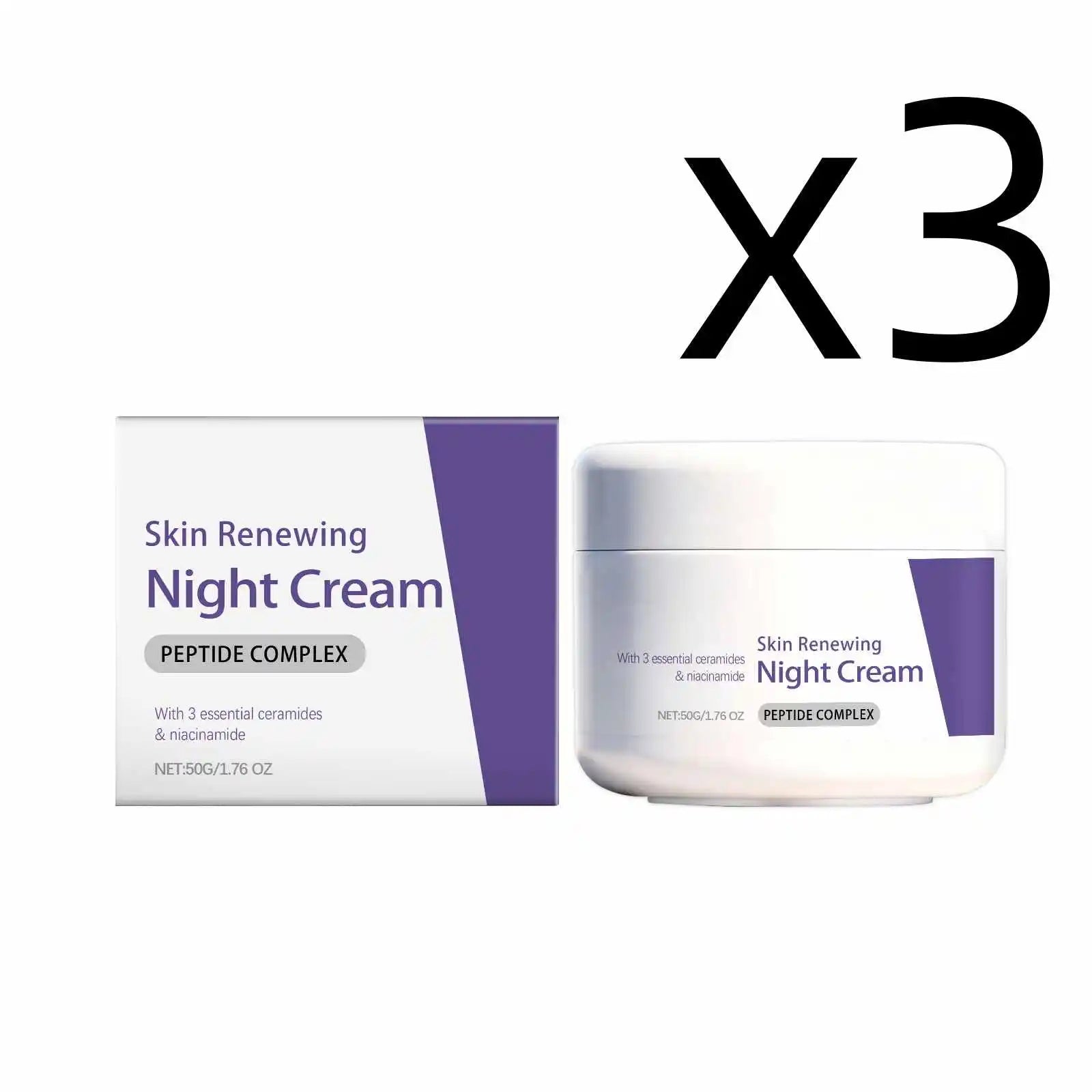 Niacinamide Brighten Night Cream Improve Dullness Inhibit Melanin Production Shrink Pores Deeply Nourish Skin Moisturizing Cream