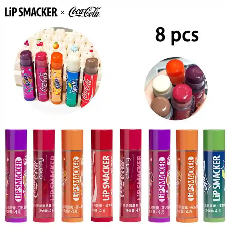 Coca-Cola Lip Balm Set: Moisturizing Daily Lip Care Treatment (6-10pcs) Lip Care Tidesmit