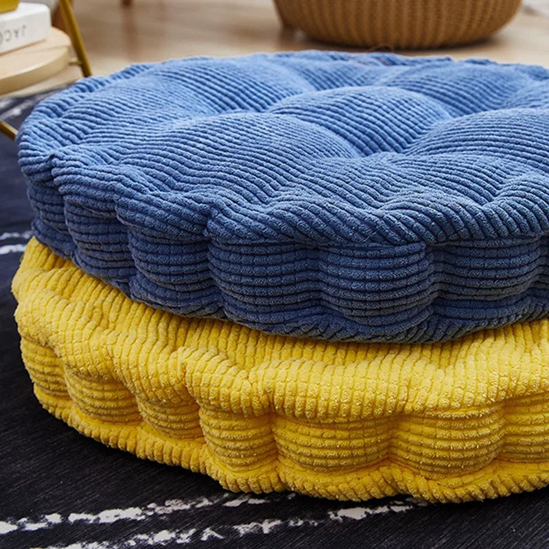 Meditation Floor Square Pillow For Seating On Floor Solid Tufted Thick Pad Cushion For Yoga Balcony Chair Seat Cushions Pouf 방석