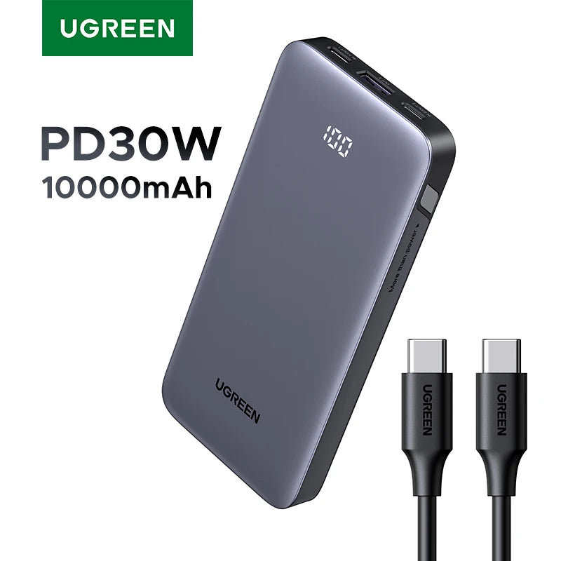 Portable 20000mAh Fast Charging Power Bank with USB-C PD Delivery 10000mAh Tidesmit